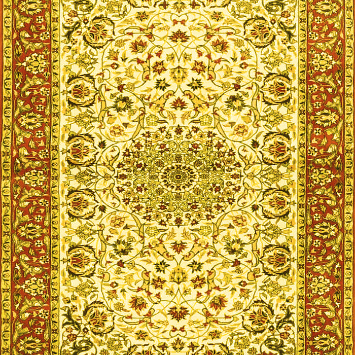 Persian Yellow Traditional Rug, tr4607yw