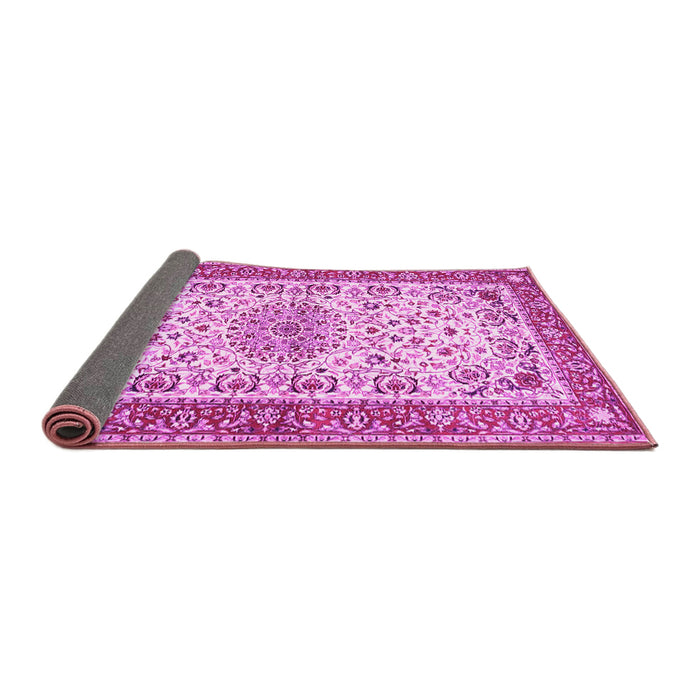 Sideview of Persian Pink Traditional Rug, tr4607pnk
