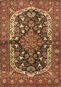 Persian Brown Traditional Rug, tr4608brn