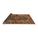 Sideview of Persian Brown Traditional Rug, tr4608brn