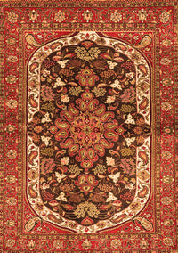 Persian Orange Traditional Rug, tr4608org