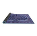 Sideview of Persian Blue Traditional Rug, tr4608blu