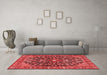 Traditional Red Washable Rugs