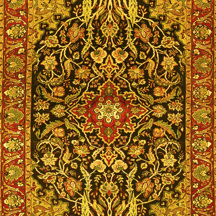 Persian Yellow Traditional Rug, tr4609yw