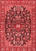 Persian Red Traditional Area Rugs