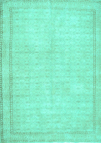 Persian Turquoise Traditional Rug, tr460turq