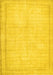 Persian Yellow Traditional Rug, tr460yw