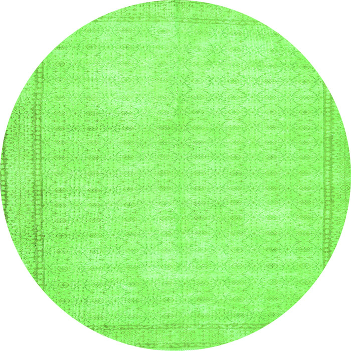 Machine Washable Persian Green Traditional Area Rugs, wshtr460grn