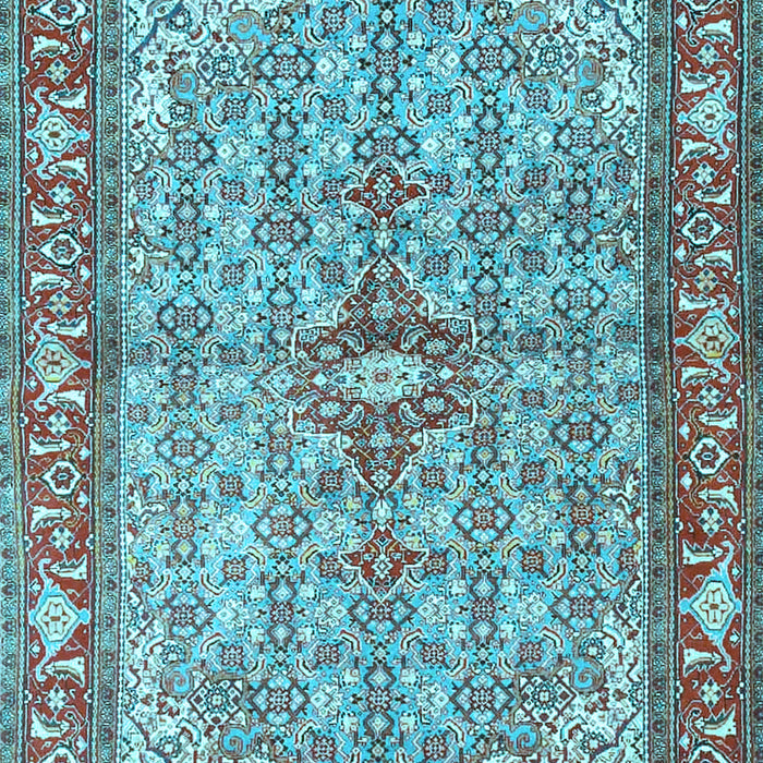 Persian Light Blue Traditional Rug, tr4610lblu