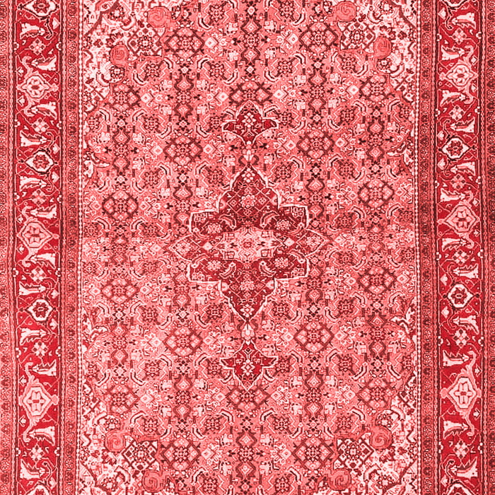 Machine Washable Persian Red Traditional Rug, wshtr4610red
