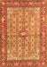 Persian Orange Traditional Rug, tr4610org