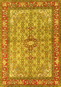 Persian Yellow Traditional Rug, tr4610yw