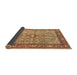 Sideview of Persian Brown Traditional Rug, tr4610brn