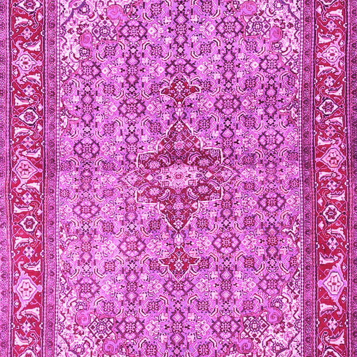 Machine Washable Persian Pink Traditional Rug, wshtr4610pnk