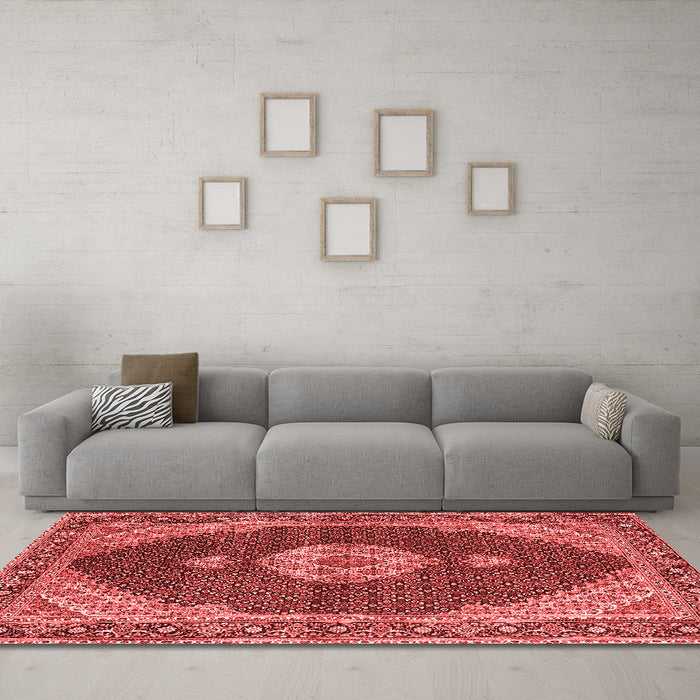 Traditional Red Washable Rugs
