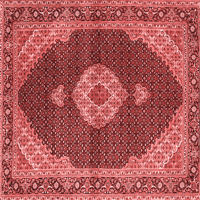 Medallion Red Traditional Rug, tr4611red