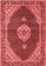 Medallion Red Traditional Area Rugs