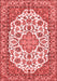 Medallion Red Traditional Area Rugs