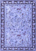 Animal Blue Traditional Rug, tr4613blu