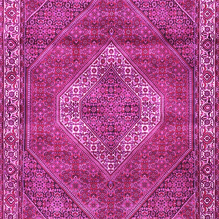 Medallion Pink Traditional Rug, tr4614pnk