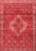 Medallion Red Traditional Area Rugs