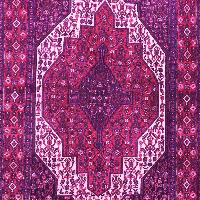 Medallion Pink Traditional Rug, tr4616pnk