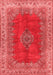 Medallion Red Traditional Area Rugs