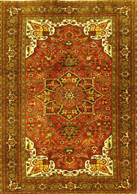 Persian Yellow Traditional Rug, tr4618yw