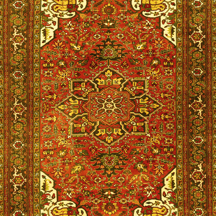 Persian Yellow Traditional Rug, tr4618yw