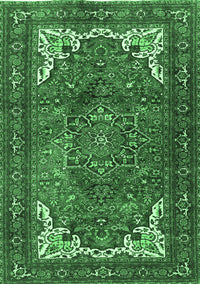 Persian Emerald Green Traditional Rug, tr4618emgrn