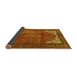 Sideview of Persian Yellow Traditional Rug, tr4618yw