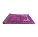 Sideview of Persian Purple Traditional Rug, tr4618pur