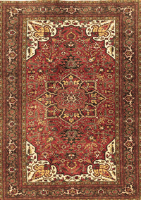 Persian Brown Traditional Rug, tr4618brn