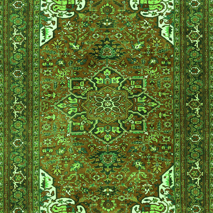 Persian Green Traditional Rug, tr4618grn