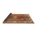 Sideview of Persian Brown Traditional Rug, tr4619brn