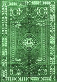 Persian Emerald Green Traditional Rug, tr4619emgrn