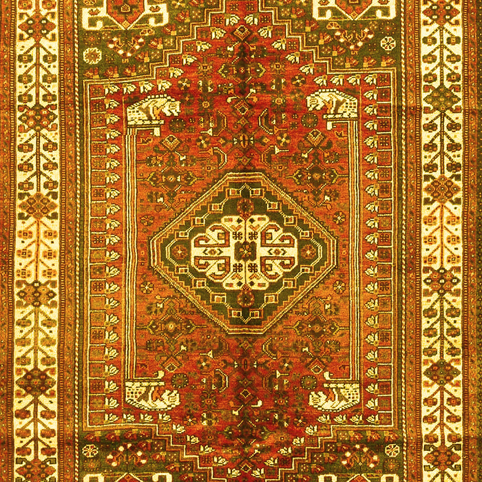 Persian Yellow Traditional Rug, tr4619yw