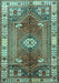 Persian Turquoise Traditional Rug, tr4619turq