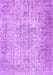 Machine Washable Persian Purple Traditional Area Rugs, wshtr461pur