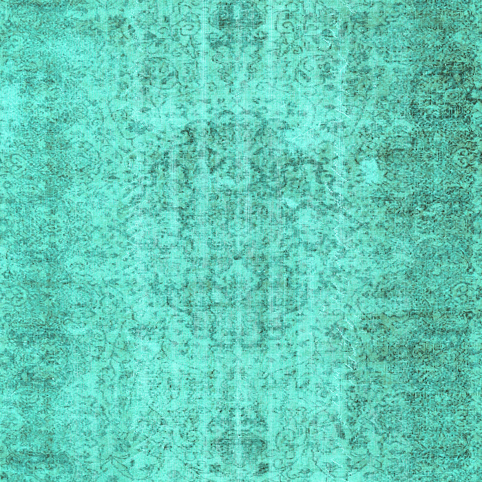 Machine Washable Persian Turquoise Traditional Area Rugs, wshtr461turq