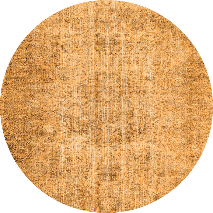 Machine Washable Persian Orange Traditional Area Rugs, wshtr461org