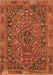 Persian Orange Traditional Rug, tr4620org