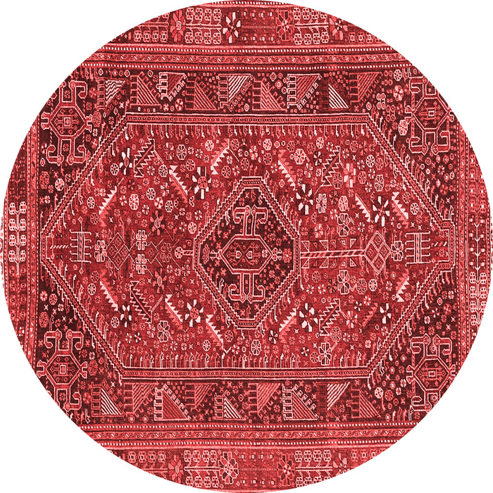 Machine Washable Persian Red Traditional Rug, wshtr4620red