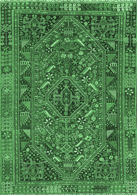 Persian Emerald Green Traditional Rug, tr4620emgrn