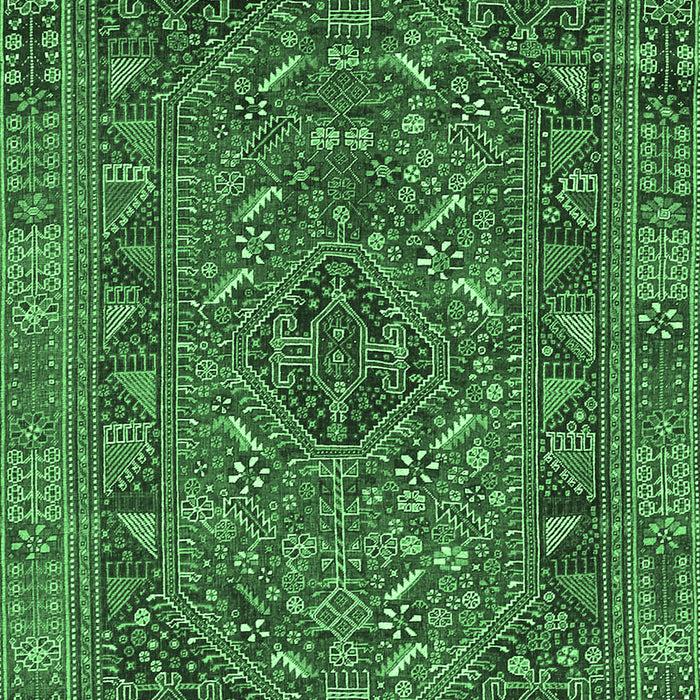 Persian Emerald Green Traditional Rug, tr4620emgrn