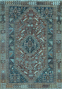 Persian Light Blue Traditional Rug, tr4620lblu