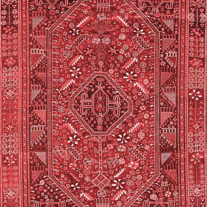 Machine Washable Persian Red Traditional Rug, wshtr4620red