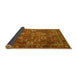 Sideview of Persian Yellow Traditional Rug, tr4621yw