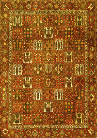 Persian Yellow Traditional Rug, tr4621yw