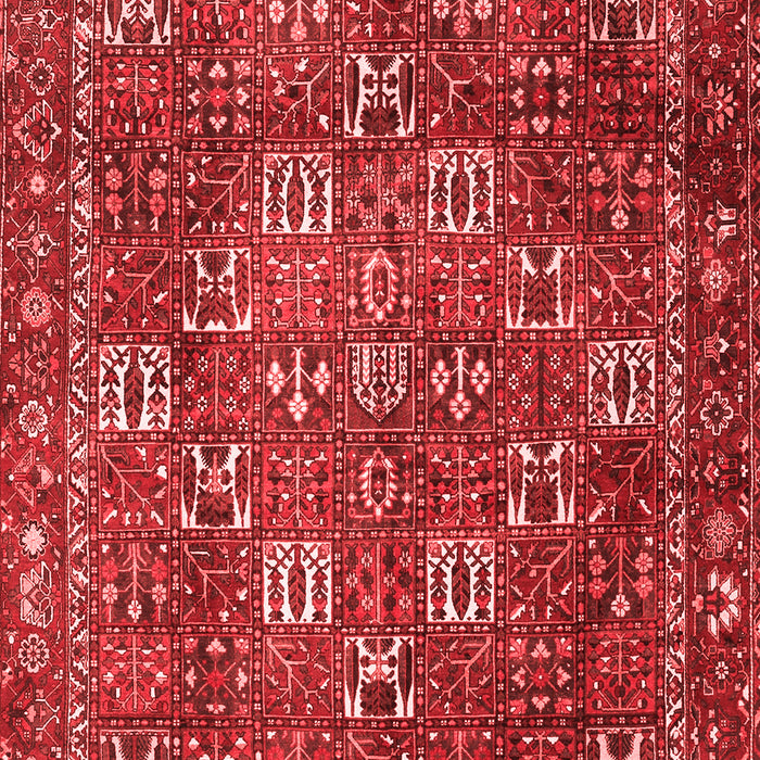 Machine Washable Persian Red Traditional Rug, wshtr4621red